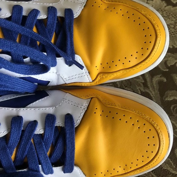 Rare Converse Cons Weapon Pro Go Dubs Leather Warriors Custom made Men Size 13 - Picture 12 of 15